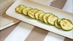 COME SANO Y FÁCIL, CALABACÍN A LA PLANCHA EN FREIDORA DE AIRE, ZUCCHINI EN AIR FRYER