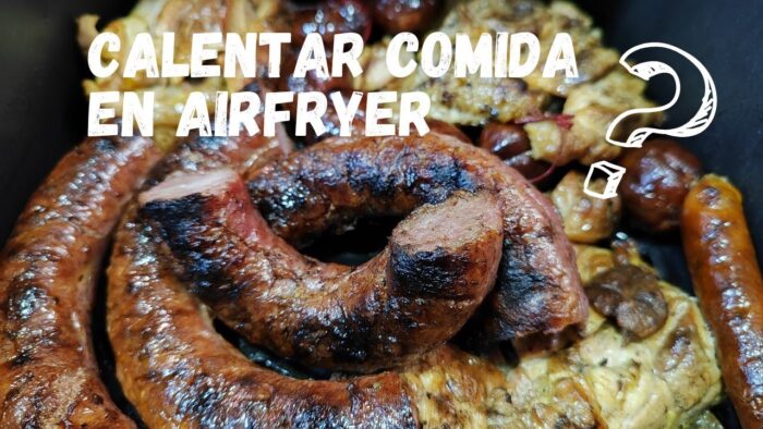 COMO CALENTAR COMIDA EN LA FREIDORA DE AIRE|| Menú Jeep Warm