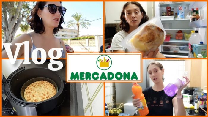 COMPRA MERCADONA (VLOG) OS EQUIVOCASTEIS CON EL SEGURO 😁 TORTILLA EN FREIDORA DE AIRE