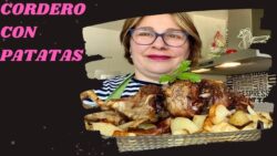 CORDERO 🐑 CON GUARNICION 🥔 🫑 🧅 ESPECTACULAR!!! CON FREIDORA DE AIRE