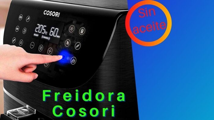 COSORI Freidora de Aire 5,5 L, Air Fryer con 100 Recetas en Español, Freidora sin Aceite 1