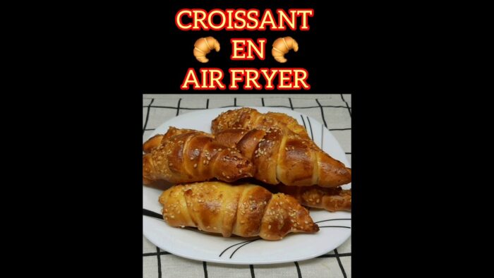 CROISSANT en Freidora de aire | Air Fryer #recetasdecocina #parati #recetasfaciles