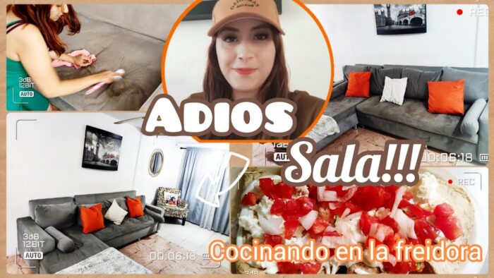 Cambiaremos la sala!!!!/ Receta en freidora de aire