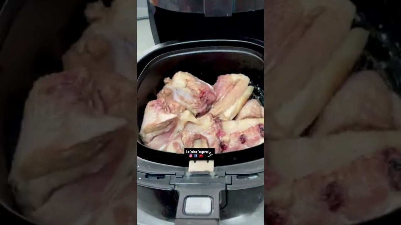 Chicharrón en freidora de aire caliente o Air Fryer receta recetástico