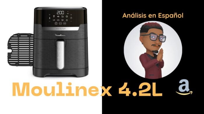 Cocina más Rápido y Saludable con la Freidora Moulinex 4.2L | Análisis en Español (2023) 🇪🇸