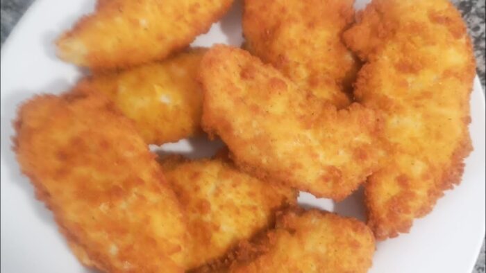 Cocinando saludable, Milanesas y patatas gajos, con Freidora de Aire, sin aceite!!!