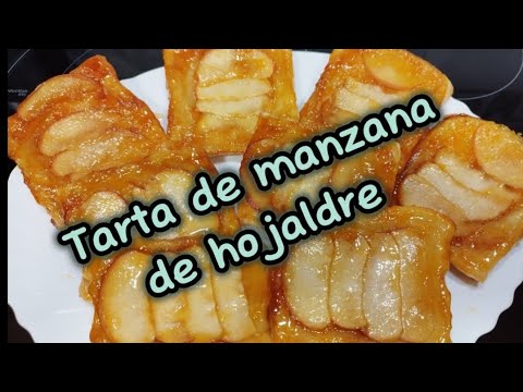 Cómo hacer tarta de manzana de hojaldre en Freidora de aire #airfryer #cecotec