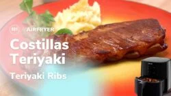 Costillas Teriyaki en #airfryer  🍴. Receta en FREIDORA DE AIRE 🔥💨