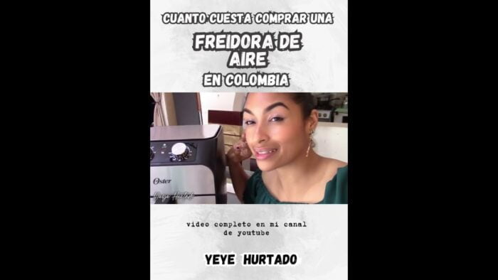 Cuanto cuesta una freidora de aire en colombia