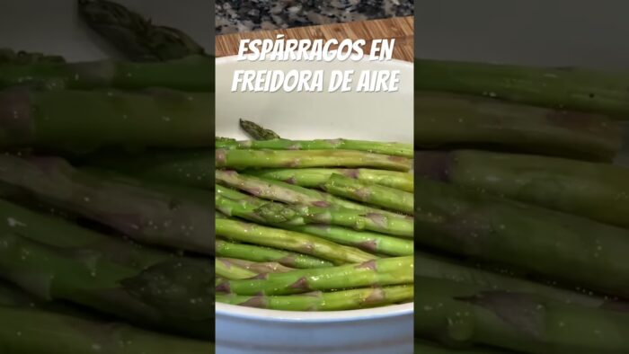 ESPÁRRAGOS EN FREIDORA DE AIRE O AIR FRYER 🤤