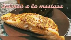 En 8 MINUTOS prepara este SALMÓN a la MOSTAZA en freidora de aire o AIRFRYER, ALUCINANTE! #Shorts