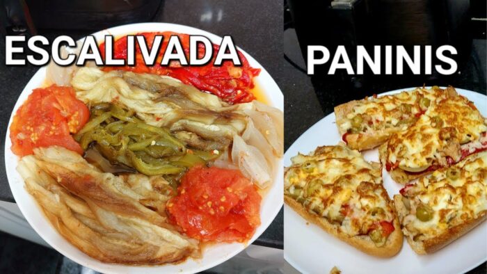 Escalivada + Paninis en freidora de aire Cosori
