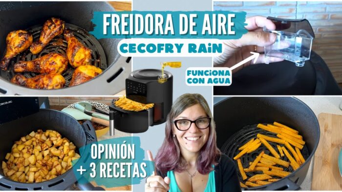 FREIDORA DE AIRE CECOTEC Opiniones *FREIDORA CECOFRY Rain Recetas*
