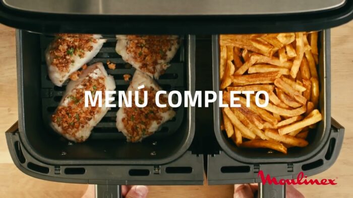 FREIDORA DE AIRE EASY FRY & GRILL DUAL NEGRA | ¡Descúbrela!