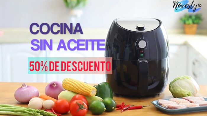 FREIDORA SIN ACEITE// ¿IMAGINAS poder COCINAR TUS ALIMENTOS SIN NINGÚN tipo DE GRASA? ❤️
