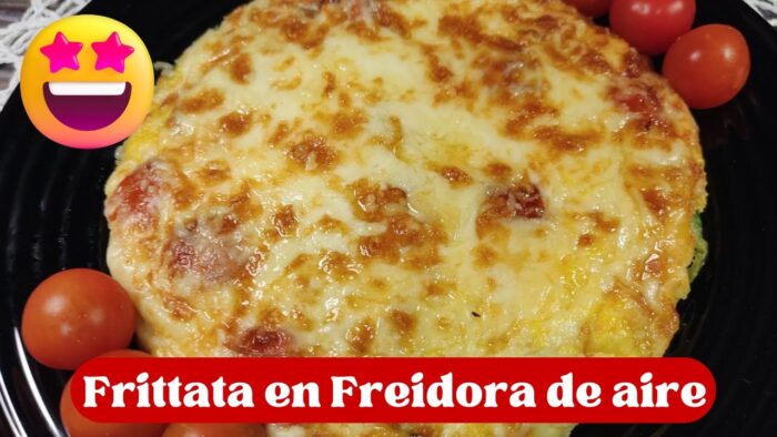 🍅 FRITTATA de VERDURAS en Freidora de aire ¡Impresionante!