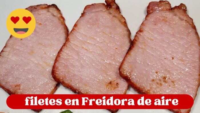 💚 Filetes de lomo Adobados en Freidora de Aire ¡Jugosos! 💚
