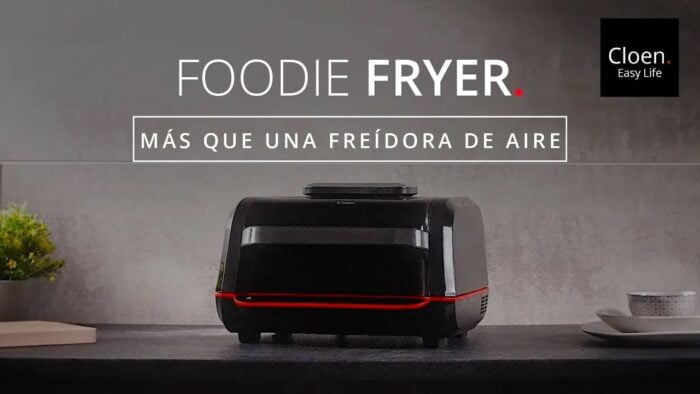 🍟 🍗 Foodie Fryer freidora de aire mucho más que una simple freidora de aire | 8 funciones en uno.