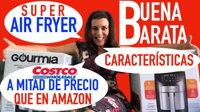 Freidora de aire BUENA y barata en COSTCO: a MITAD DE PRECIO que en Amazon. Características y TOUR:)