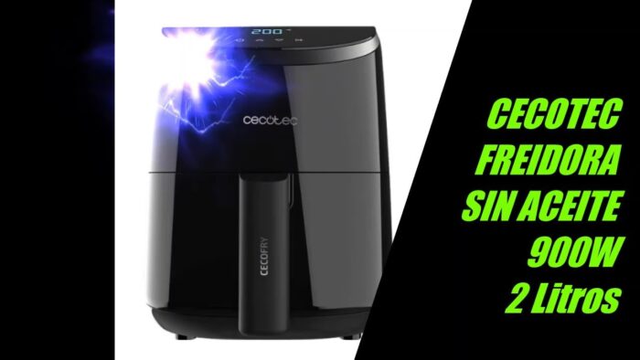 Freidora de aire Cecotec  Cecofry Compact 2000 Touch, 900 W