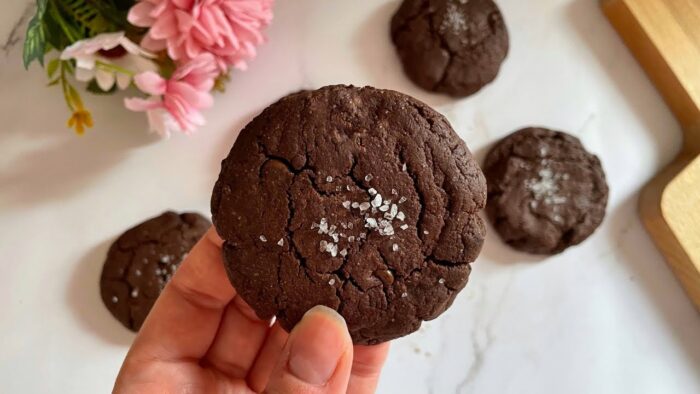 GALLETAS BROWNIE🍪 en AIRFRYER ❤️ Cookies de chocolate en freidora de aire🍫