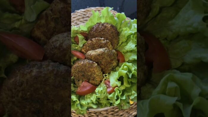 Hamburguesas de lentejas en freidora de aire| Rico, saludable, fácil y económico #mealprep
