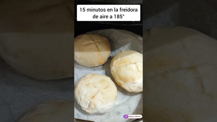 LA RECETA DE PAN MAS FÁCIL DEL MUNDO Y EN FREIDORA DE AIRE #receitas #singluten #freidoradeaire