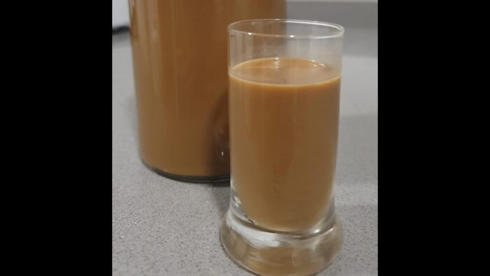 Licor de chocolate y café con Thermomix