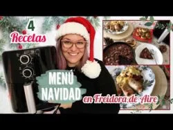 MENÚ NAVIDAD en FREIDORA DE AIRE *RECETAS NAVIDEÑAS en Freidora sin Aceite*
