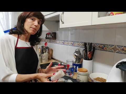 Menú completo en thermomix :lentejas,pescado,huevos y pechuga de pollo
