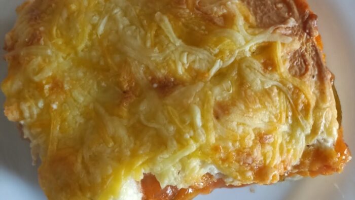 Milhojas de verduras, fácil y rico con Thermomix