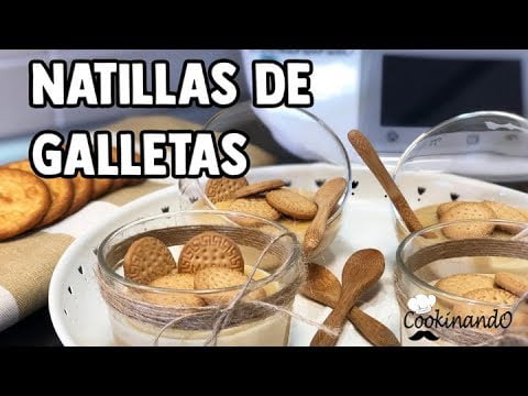 NATILLAS DE GALLETAS con THERMOMIX