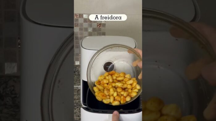 ÑOQUIS ESPECIADOS EN FREIDORA DE AIRE #receta #recetasfaciles #recetas