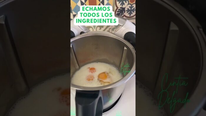Natillas con thermomix.