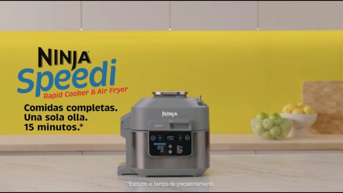 Olla de Presión y Freidora de Aire: Comidas Completas en 15 Minutos
