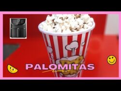 PALOMITAS 🍿🍿 EN FREIDORA DE AIRE  #recetascosori #recetasfreidoradeaire #palomitasenairfryer