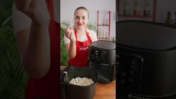 PALOMITAS en la Freidora de Aire 🍿 ¿SALEN? #airfryer #palomitas #shorts