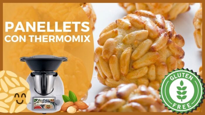 PANELLETS 🤩​​​ al HORNO ♨️​ con THERMOMIX ✅ | Dulce de ALMENDRAS SIN GLUTEN y SIN LACTOSA 🌱​