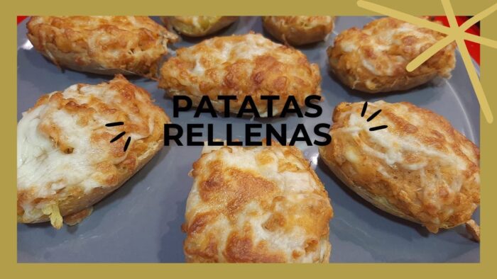 PATATAS 🥔 RELLENAS EN FREIDORA DE AIRE 🤤