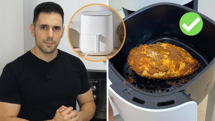 PECHUGA DE POLLO EN FREIDORA DE AIRE | PREPÁRALA ASÍ PARA QUE QUEDE JUGOSA Y SALUDABLE