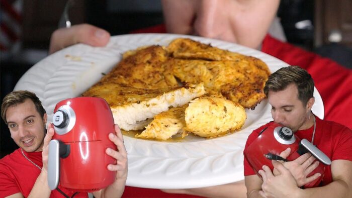 PECHUGA DE POLLO en Freidora de Aire. Una Forma Fácil y Rápida.