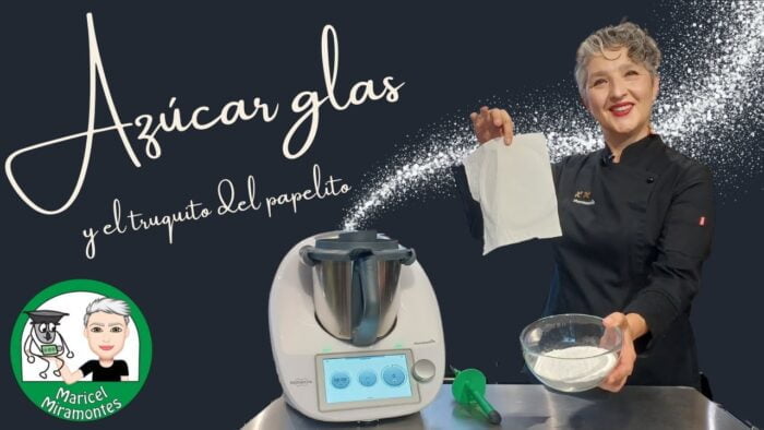 💊PILDORITA INFORMATIVA 💊 CÓMO HACER AZÚCAR GLAS + TRUCO EXTRA con  Thermomix®  #TM6 #TM5 #TM31 🔝