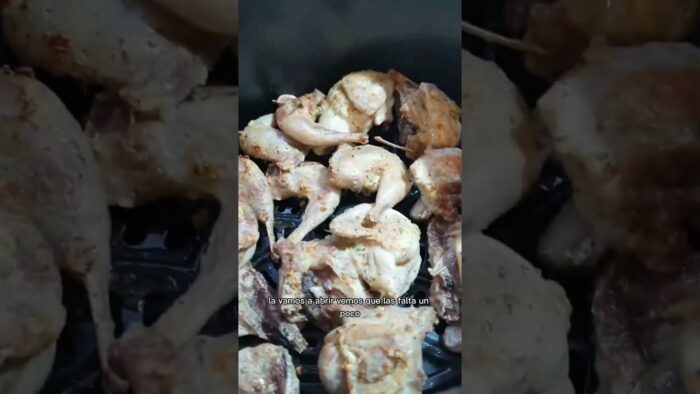 PREPARA FÁCIL UNAS CODORNICES EN FREIDORA DE AIRE