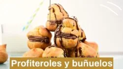 💝 PROFITEROLES y BUÑUELOS con nata trufada en Thermomix | Súper DULCES 🧁🍫