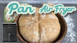 Pan casero en la freidora de aire. ¡¡Resultado espectacular!!