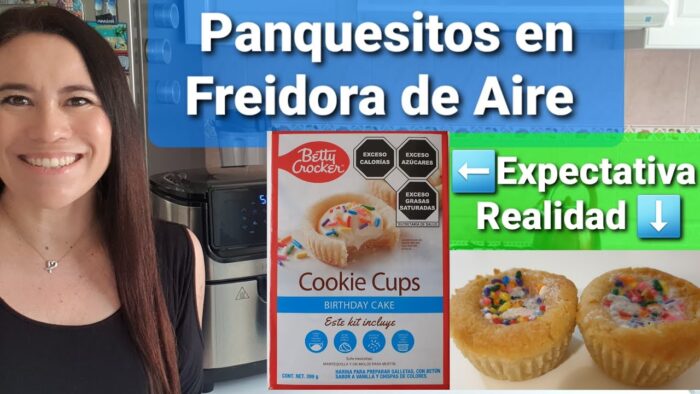 Panquesitos en Freidora de Aire con harina Betty Crocker
