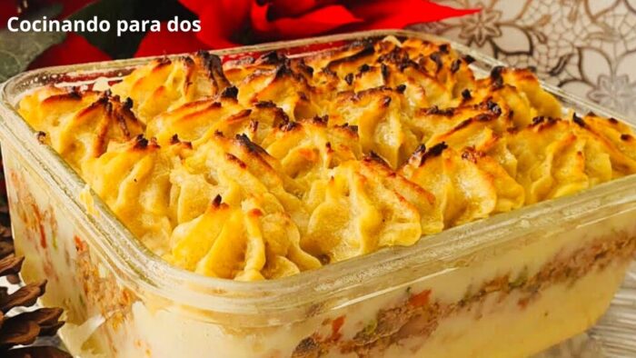 Pastel de papa en freidora de aire|Cocinando para dos