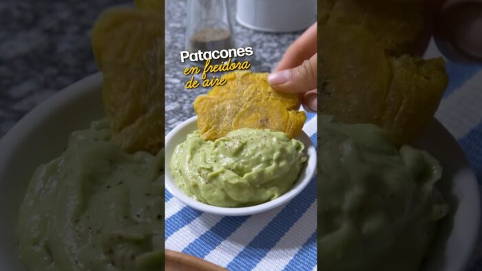 Patacones en freidora de aire 🤤🤤