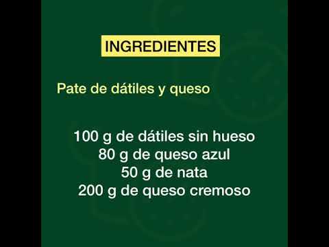 Pate con dátiles y queso con Thermomix