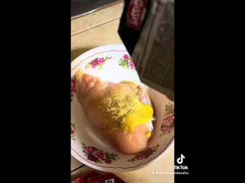 Pechuga de pollo en freidora de aire